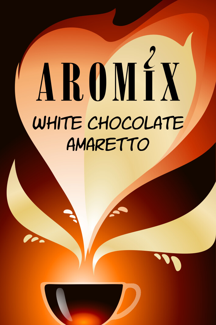 Valkosuklaa-amaretto -aromeilla maustettu kahvi 80 g