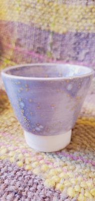 Crystalline Hydrangea sake cups