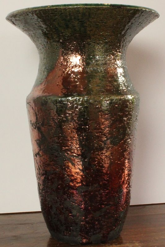 Green Copper Raku 2
