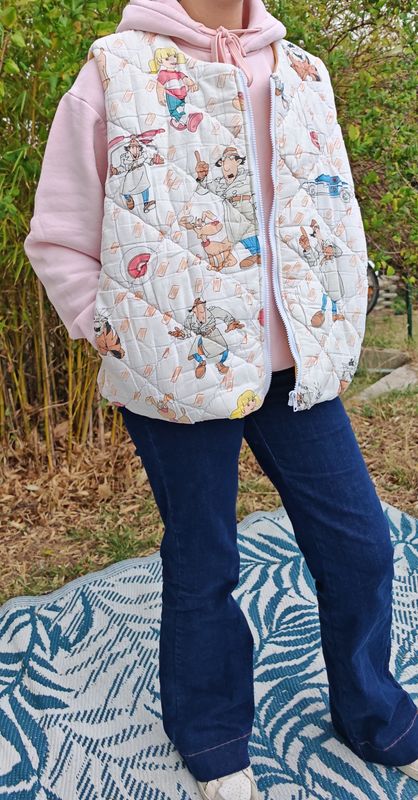 Doudoune sans manche Gadget taille unique
