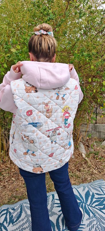 Doudoune sans manche Gadget taille unique