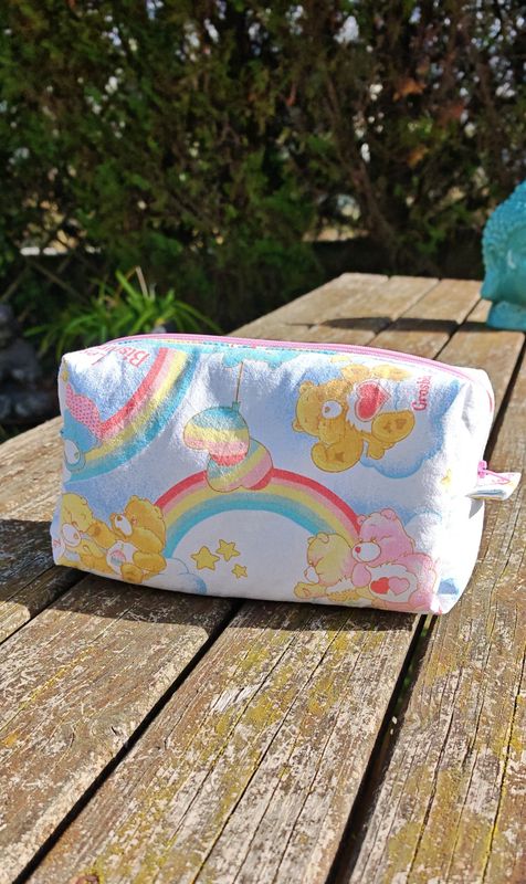 Trousse maquillage fluffy