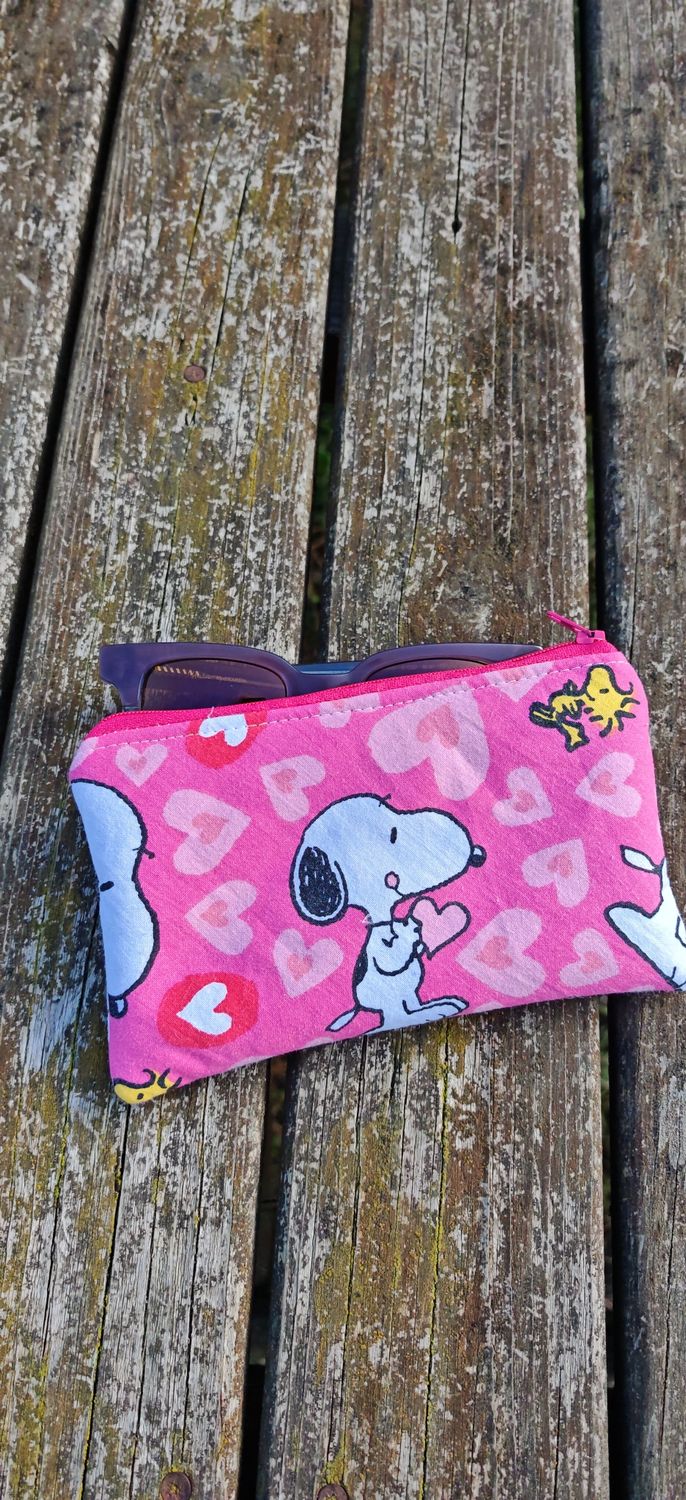Trousse à lunettes fluffy 
