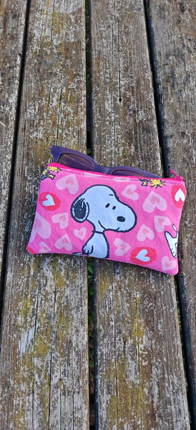 Trousse à lunettes fluffy 