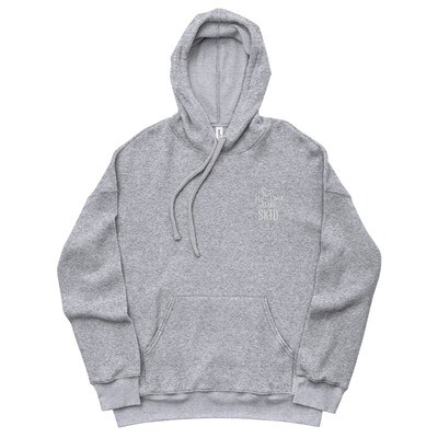 Unisex sueded fleece hoodie