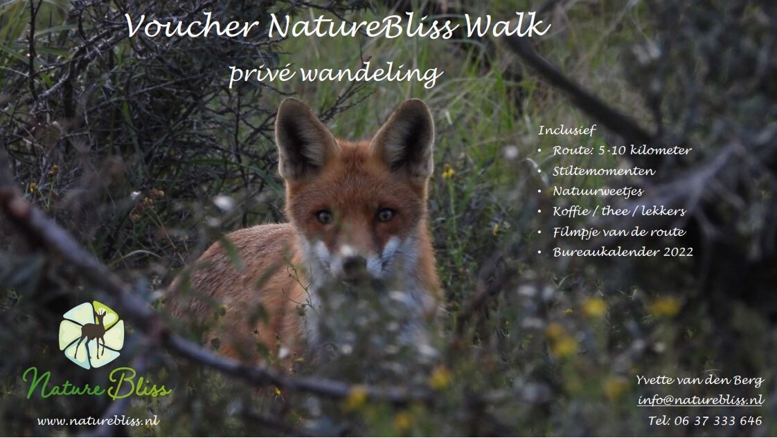 Voucher NatureBliss - privé wandeling
