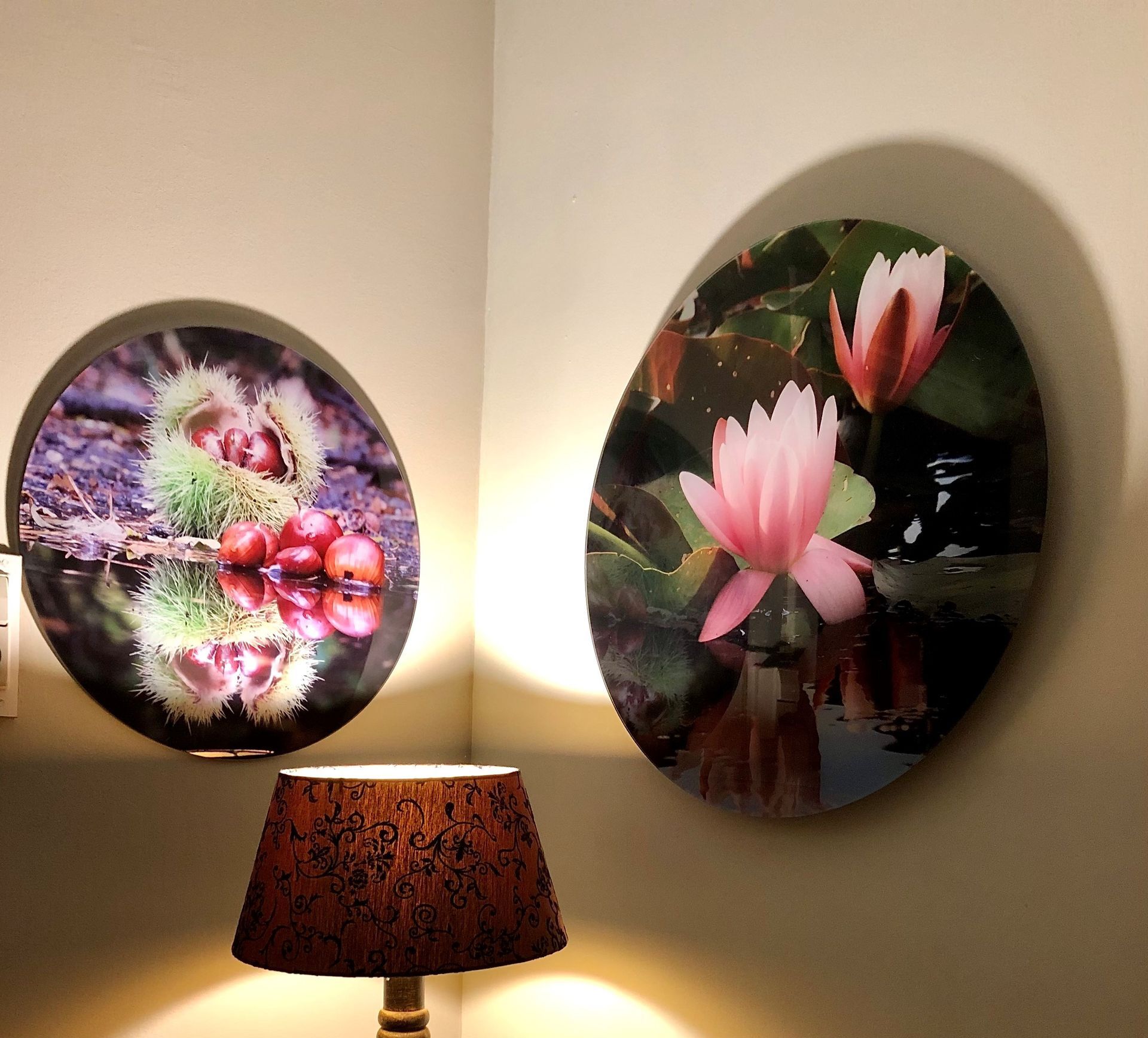 Wandcirkel Tamme Kastanje