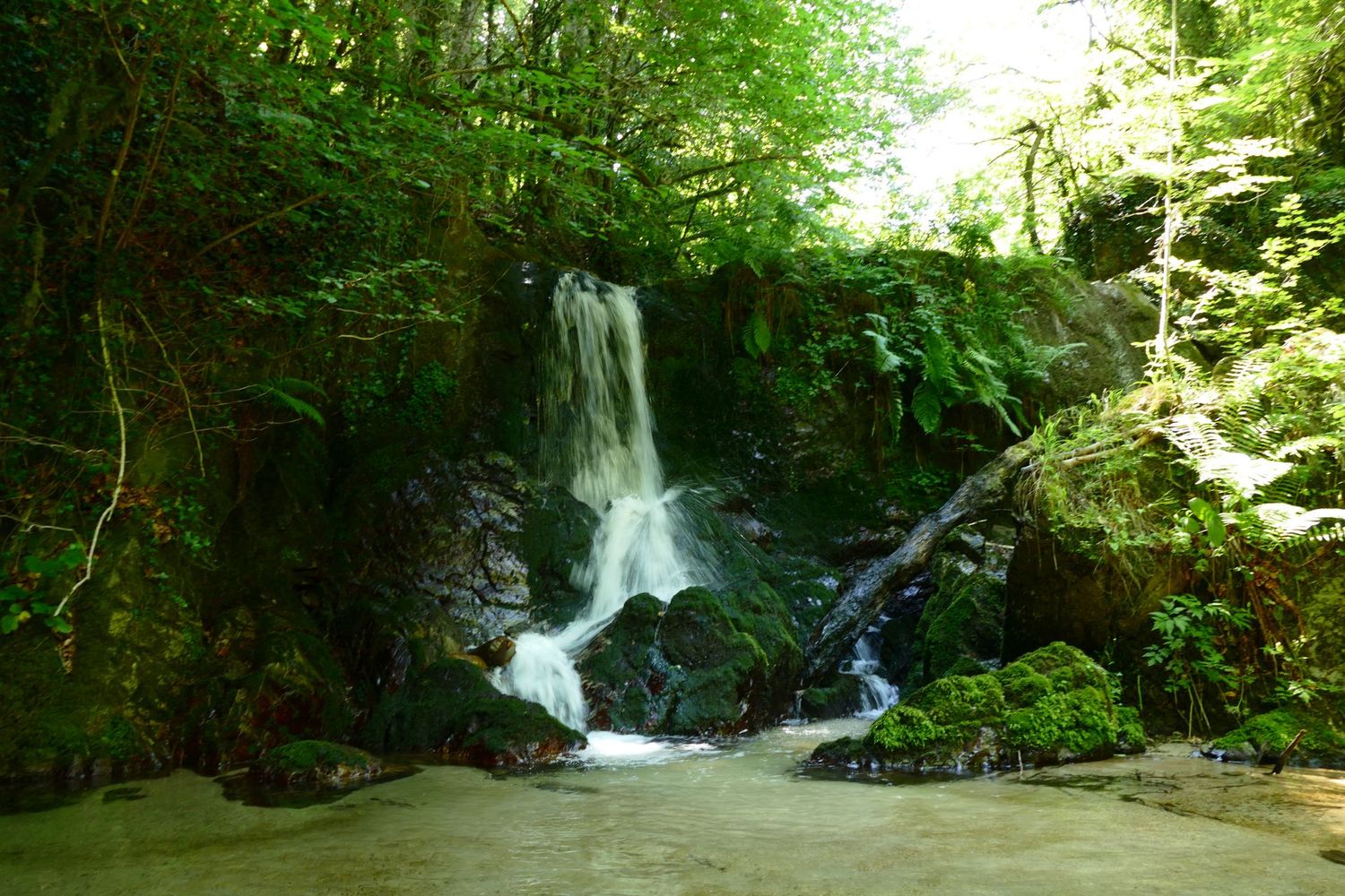 Waterval in de Pyreneeën
