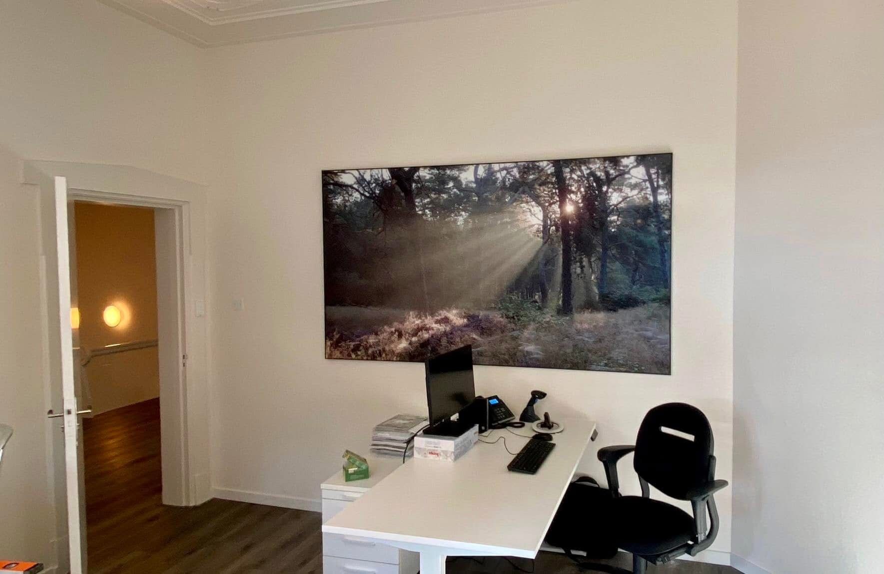 Zonneharpen op de heide