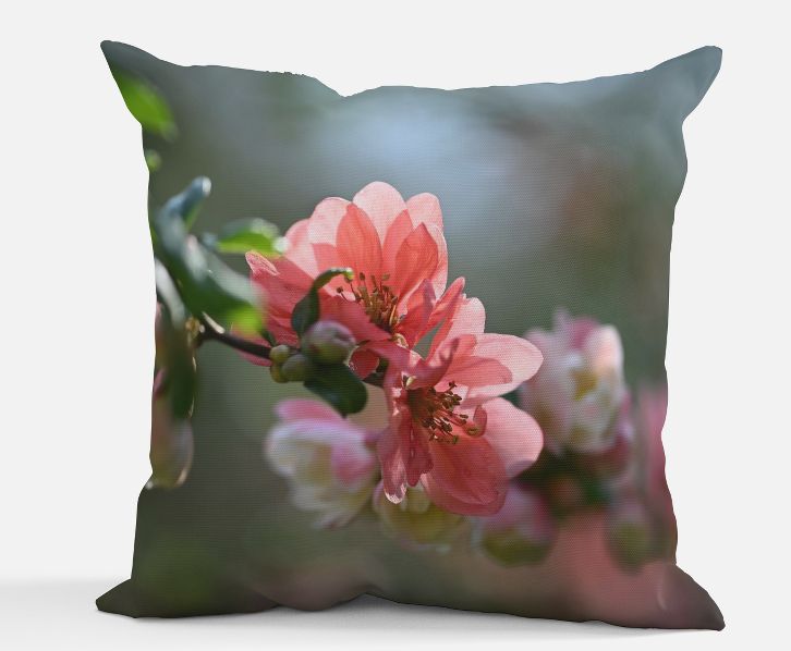 Sierkussen - Roze Bloesem