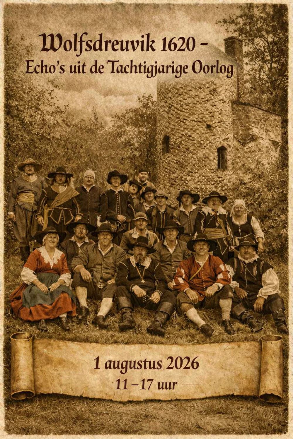 Historisch evenement Wolfsdreuvik 1 augustus 2026
