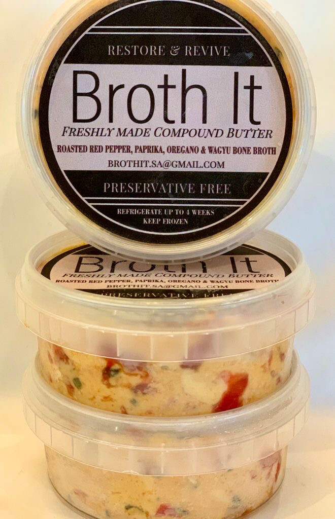 Roasted Red Pepper Compound Butter 180g