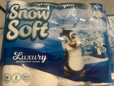 2 Ply Toilet Paper 24 Rolls