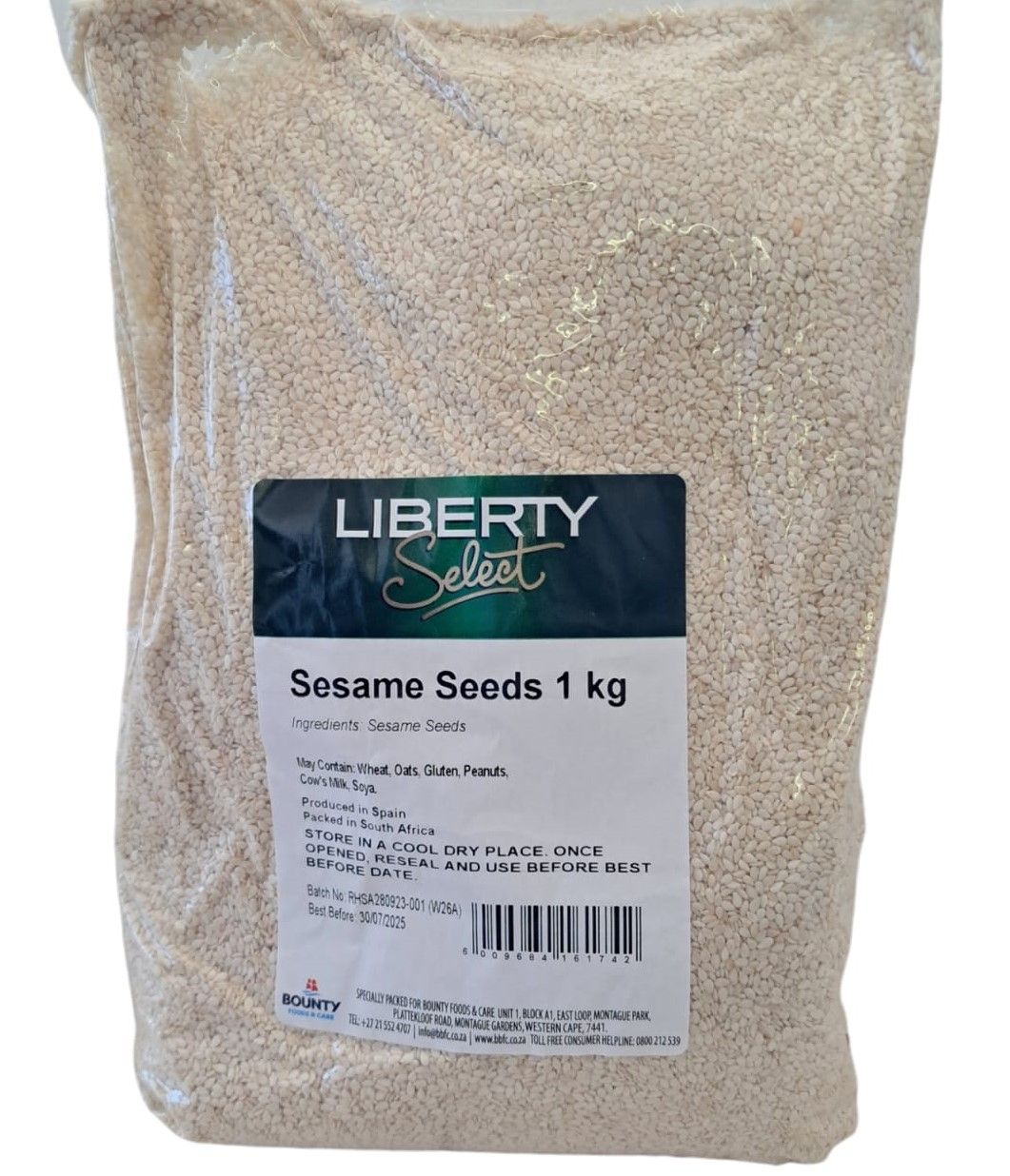 Sesame Seeds White 1kg