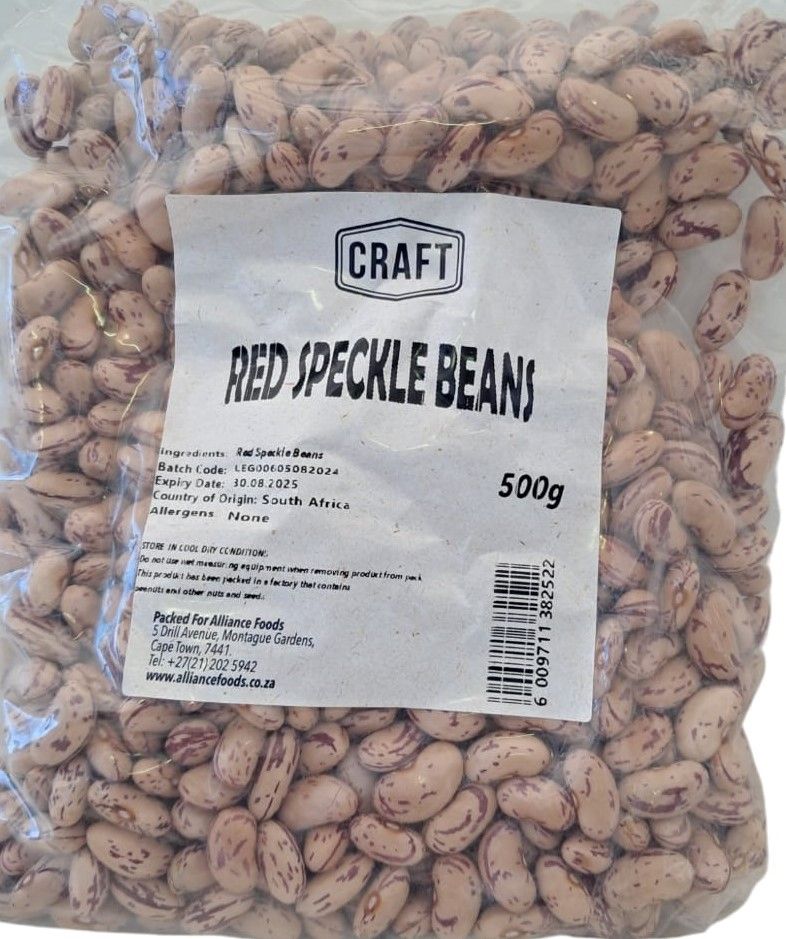 Red Speckle Beans Craft 500g