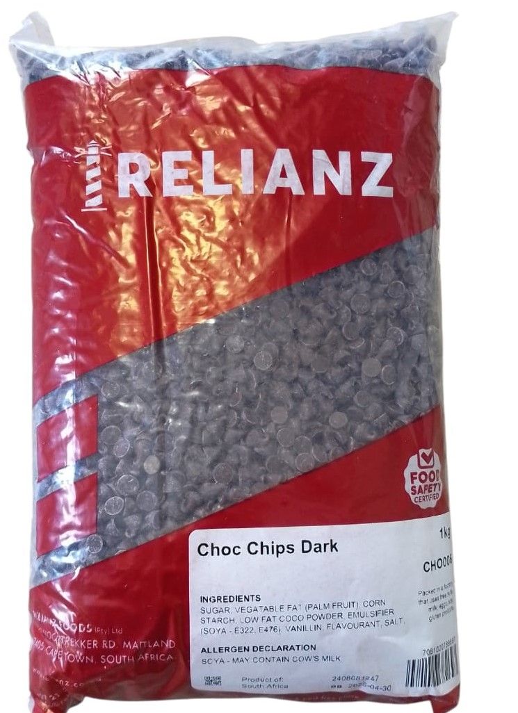 Chocolate Chips Dark 1kg