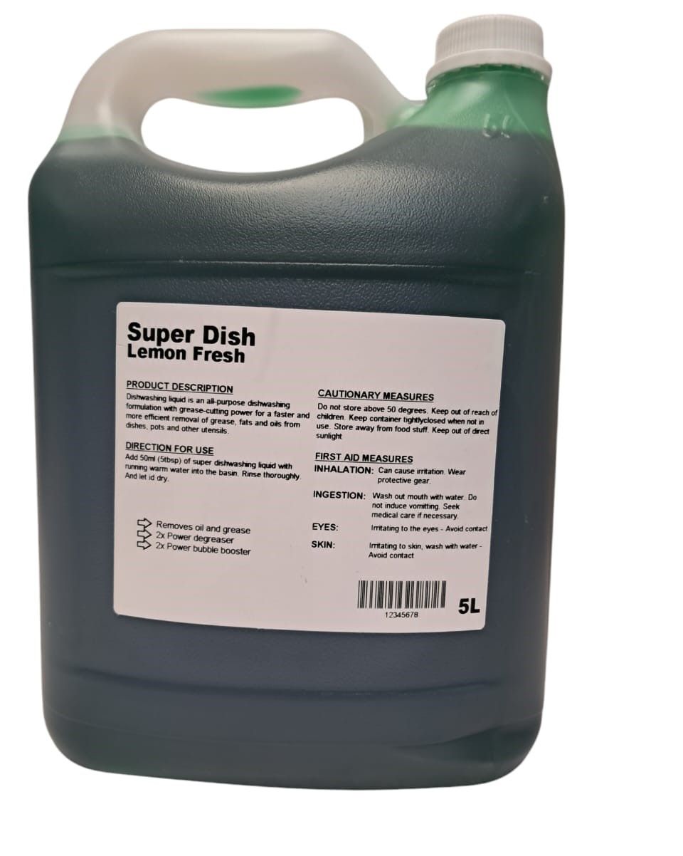 Dishwasher Super Lemon Fresh 5lt