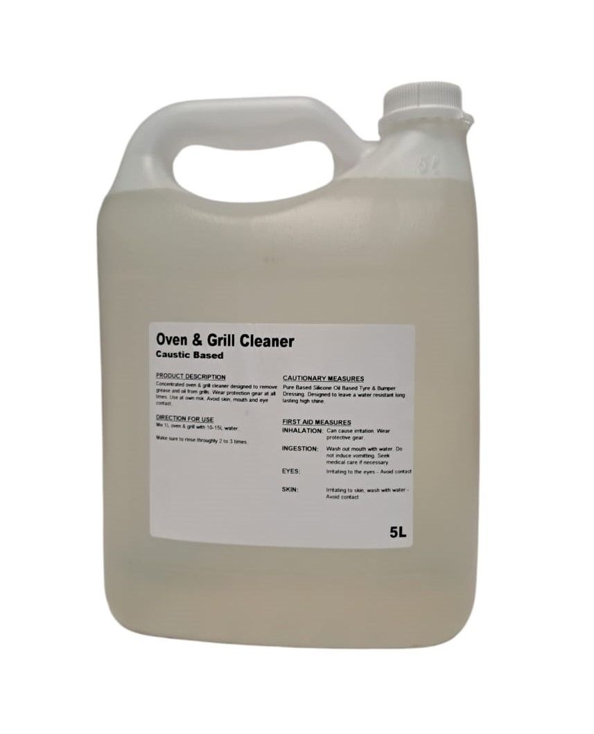 Caustic Based Oven &amp; Grill Cleaner 5lt