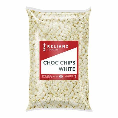 Choc Chips White 1Kg