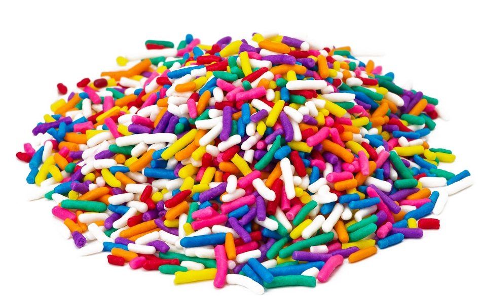Rainbow Sprinkles Liberty 1kg