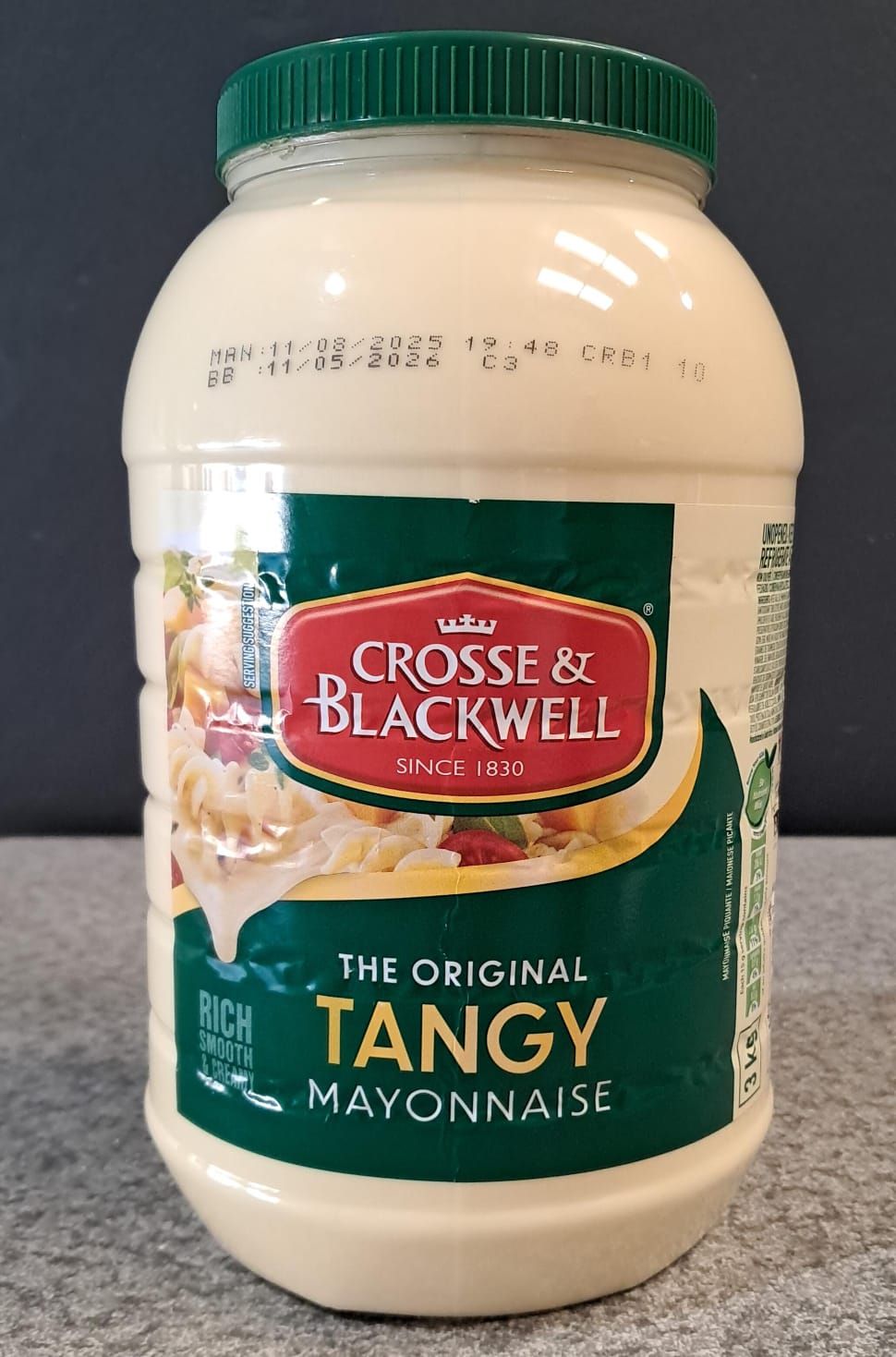 Cross n Blackwell Mayonnaise 3kg