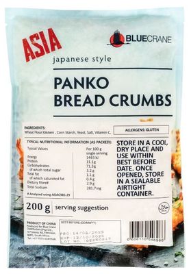 Blue Crane Asia Panko Bread Crumbs 200g