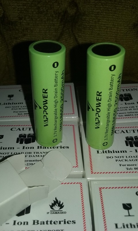 Vap power batteries