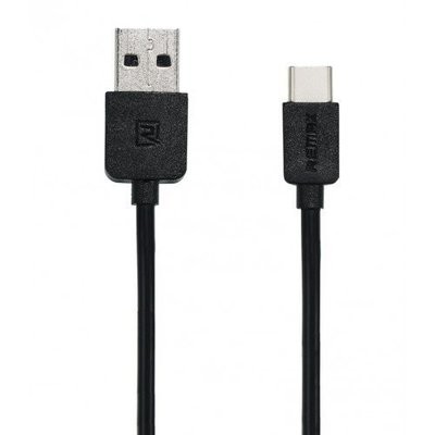 Кабель USB – Type-C Remax Light RC-006a 1.0m круглый 2.1А (черный)