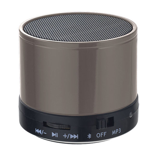 Bluetooth-колонка Perfeo «CAN» FM, MP3 microSD, AUX, мощность 3Вт, 500mAh (серебро)