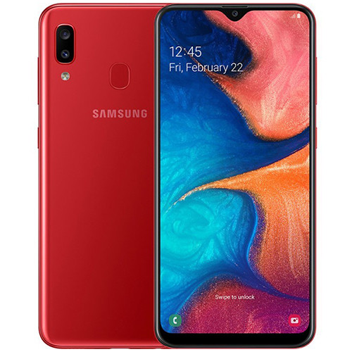 Смартфон Samsung Galaxy A20 32GB RUS (красный)