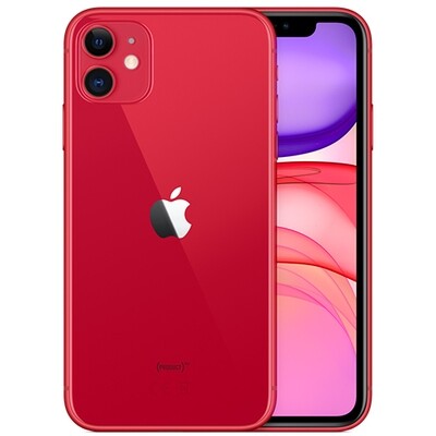 Смартфон Apple iPhone 11 64GB RUS ((PRODUCT)RED™)