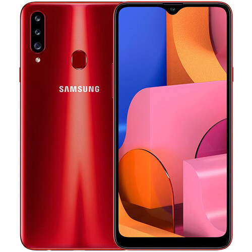 Смартфон Samsung Galaxy A20s 32GB RUS (красный)