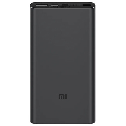 Внешний аккумулятор Xiaomi Mi Power Bank 3 10000 mAh (PLM12ZM) (черный)