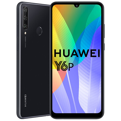 Смартфон Huawei Y6p 3/64GB RUS (черный)