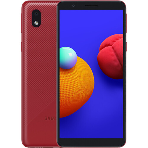 Смартфон Samsung Galaxy A01 Core RUS (красный)
