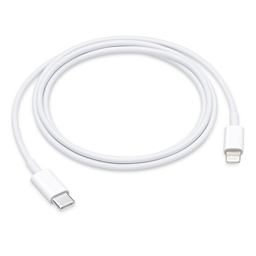 Кабель Apple USB Type-C - Lightning 2.0m оригинальный (белый)