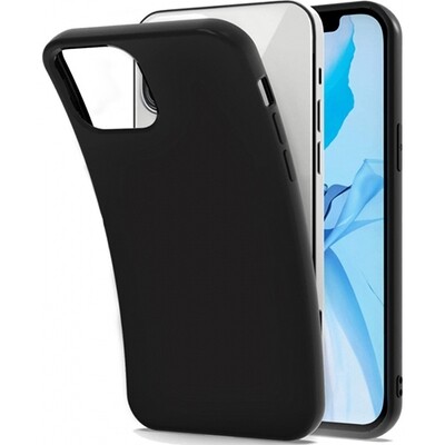 Чехол-накладка для iPhone силиконовый (черный)