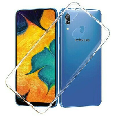 Чехол-накладка для Samsung Galaxy силиконовый (прозрачный)