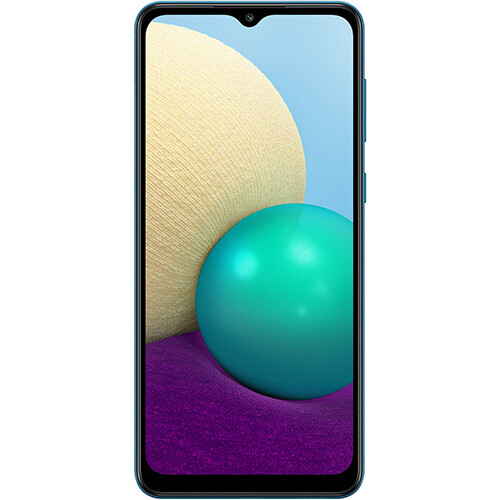 Смартфон Samsung Galaxy A02 2/32GB RUS (синий)