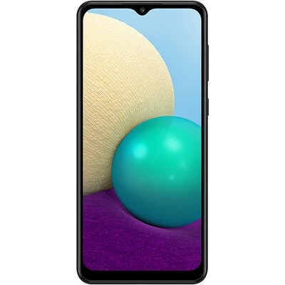 Смартфон Samsung Galaxy A02 2/32GB RUS (черный)