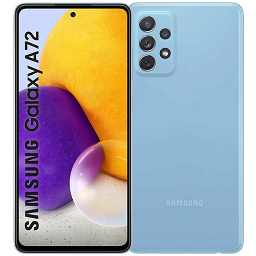 Смартфон Samsung Galaxy A72 6/128GB RUS (синий)