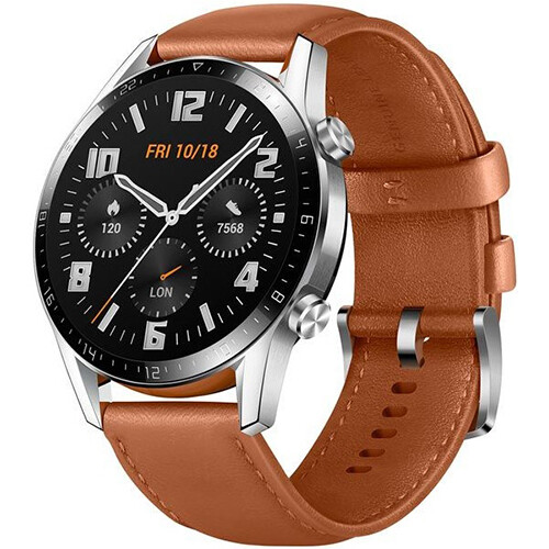 Умные часы Huawei Watch GT 2 Classic 46 мм, коричневая галька RUS