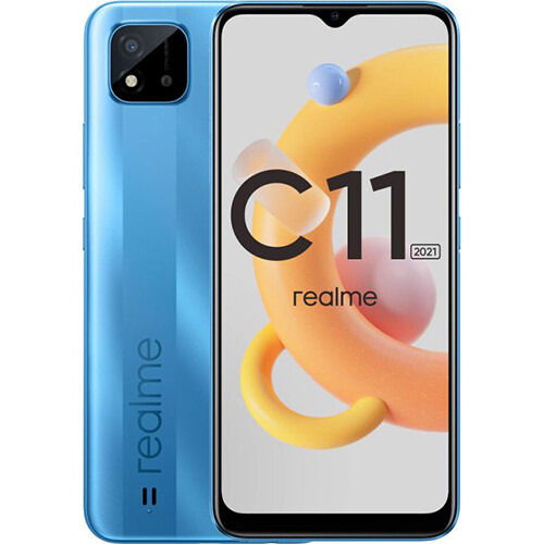 Смартфон realme C11 2021 2/32GB RUS (голубое озеро)