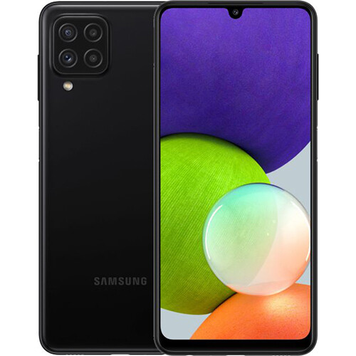 Смартфон Samsung Galaxy A22 4/64GB RUS (черный)