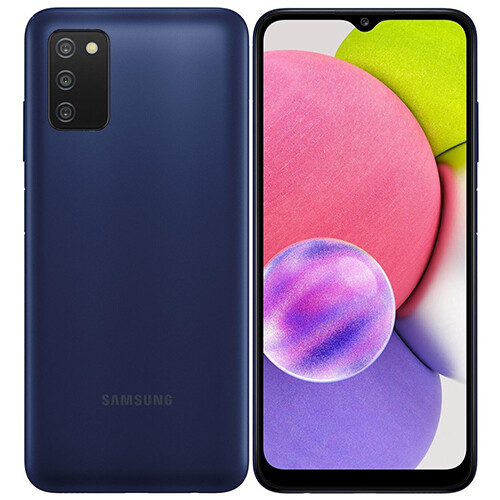 Смартфон Samsung Galaxy A03s 32GB RUS (синий)