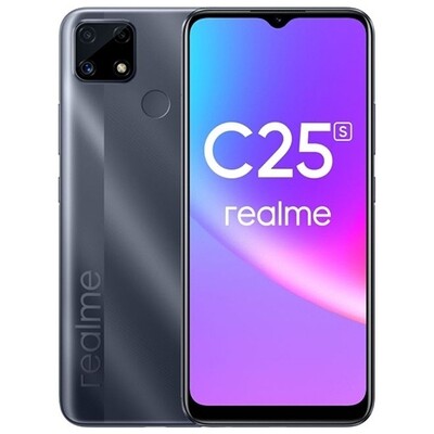Смартфон realme C25S 4/64GB RUS (серый)