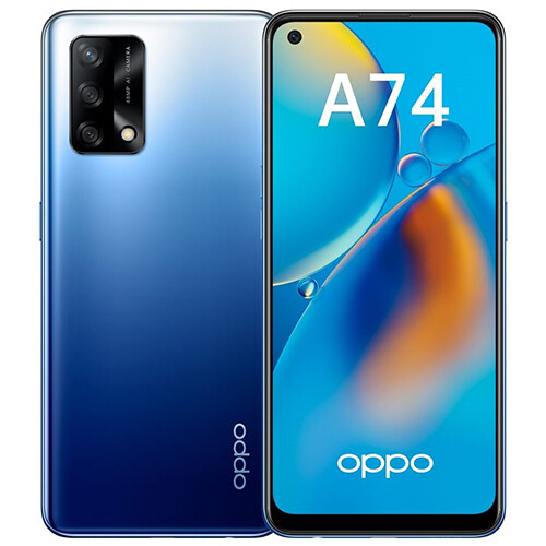 Смартфон OPPO A74 4/128GB RUS (синий)