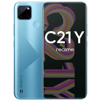 Смартфон realme C21Y 3/32GB RUS (голубой)