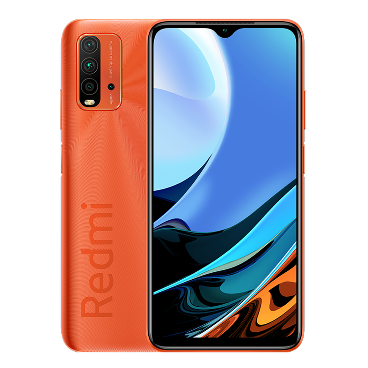 Смартфон Xiaomi Redmi 9 4/64GB Power IN (оранжевый)