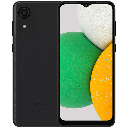 Смартфон Samsung Galaxy A03 Core 2/32GB RUS (черный)